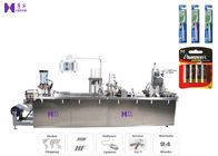 중국 건전지 물집 카드 포장 기계 0.6Mpa 공기의 압력 4 PC/시간 회사